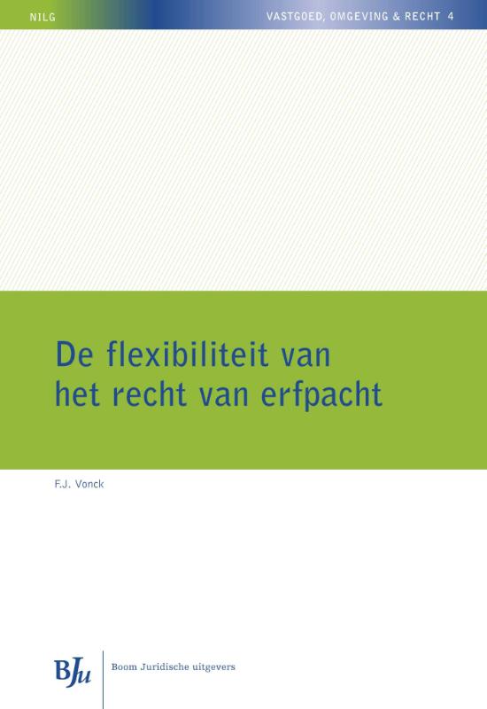 Omslag van De flexibiliteit van het recht van erfpacht