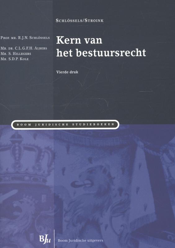 Omslag van Kern van het bestuursrecht