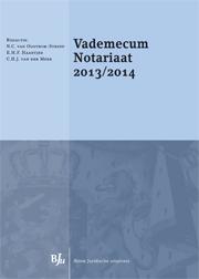 Omslag van Vademecum notariaat