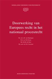 Omslag van Doorwerking van Europees recht in het nationaal procesrecht