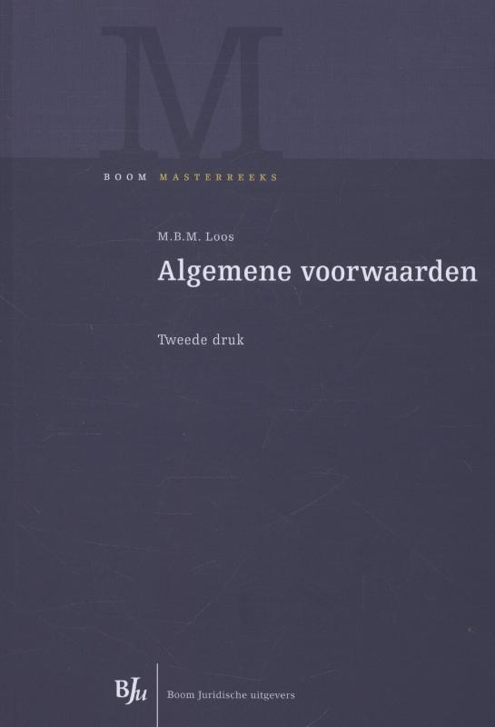Omslag van Algemene voorwaarden