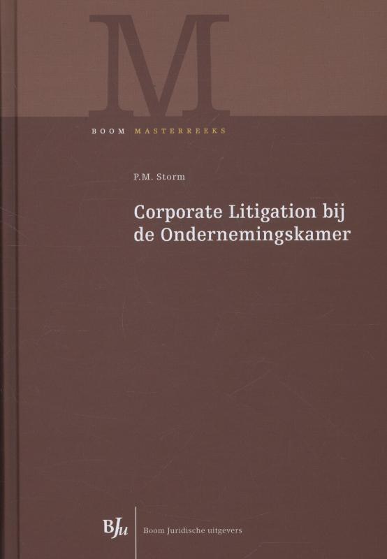 Omslag van Corporate litigation bij de ondernemingskamer