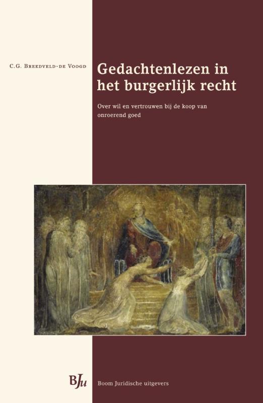 Omslag van Gedachtenlezen in het burgerlijk recht