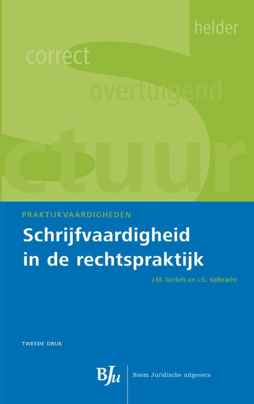 Omslag van Schrijfvaardigheid in de rechtspraktijk