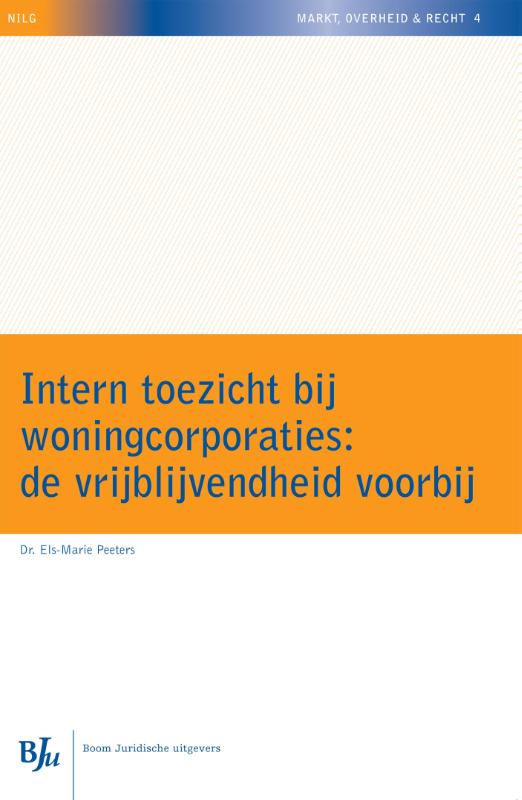 Omslag van Intern toezicht bij woningcorporaties