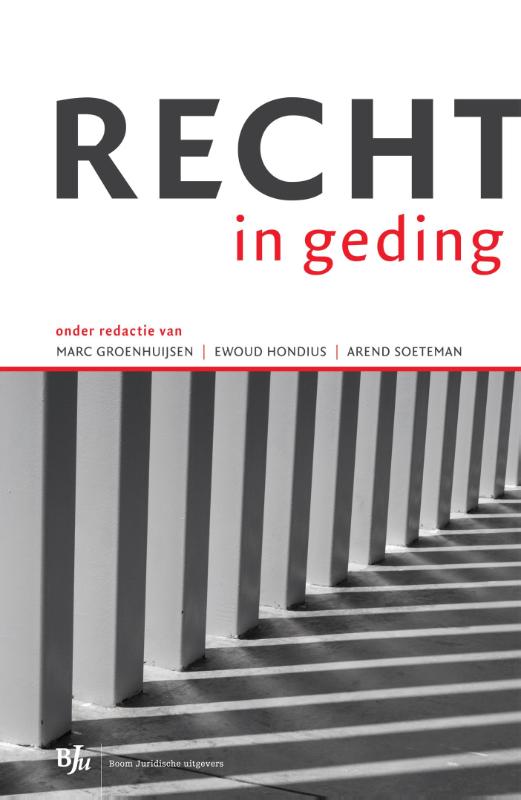 Omslag van Recht in geding