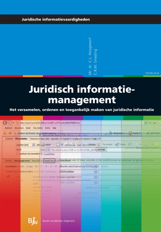 Omslag van Juridisch informatiemanagement