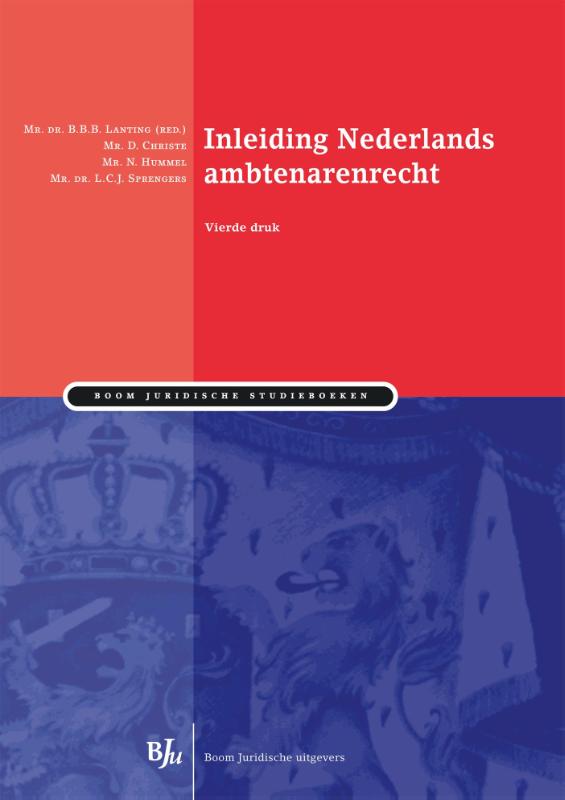 Omslag van Inleiding Nederlands ambtenarenrecht