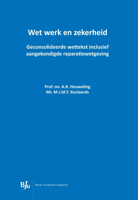 Omslag van Wet werk en zekerheid