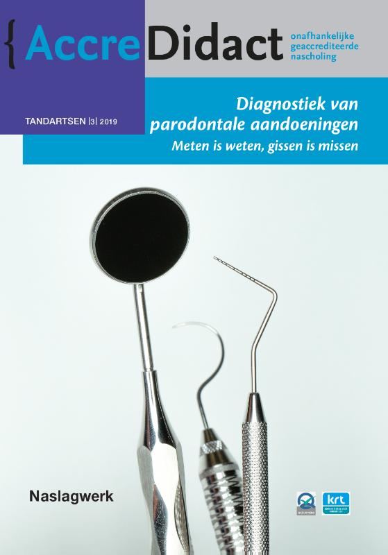Omslag van Diagnostiek van parodontale aandoeningen