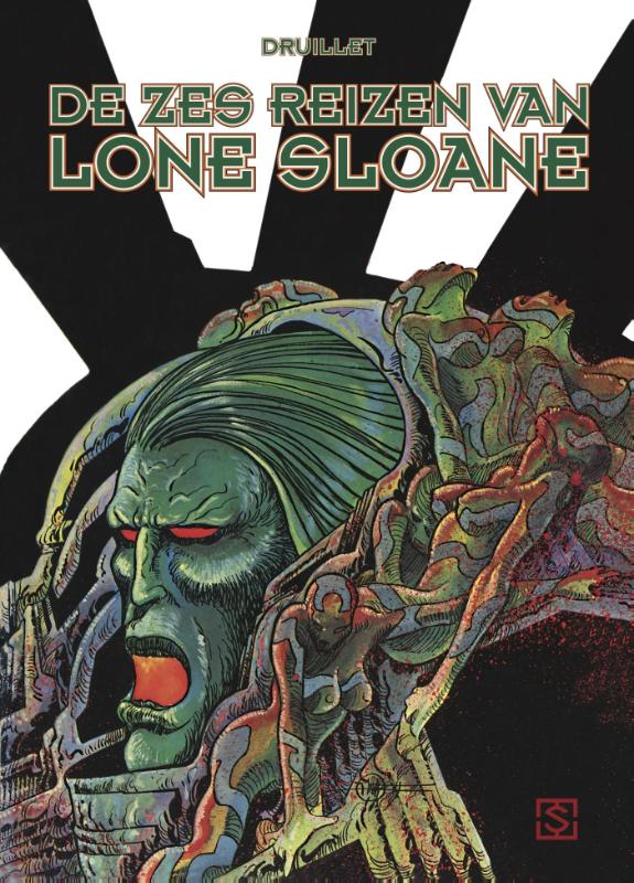 Omslag van De zes reizen van Lone Sloane
