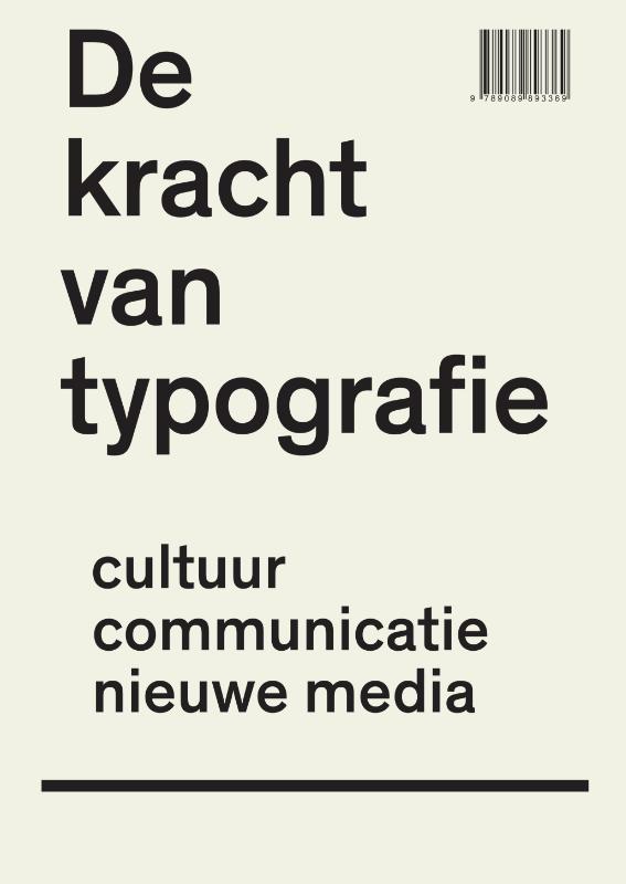Omslag van De kracht van typografie