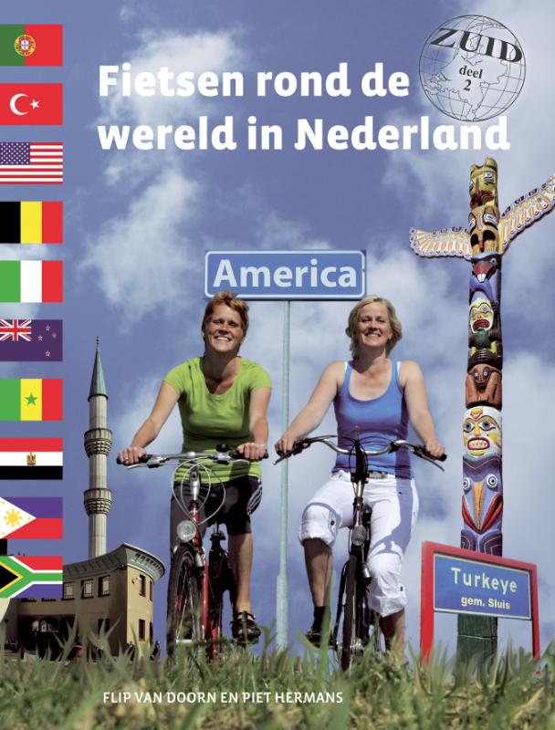 Omslag van Fietsen rond de wereld in Nederland