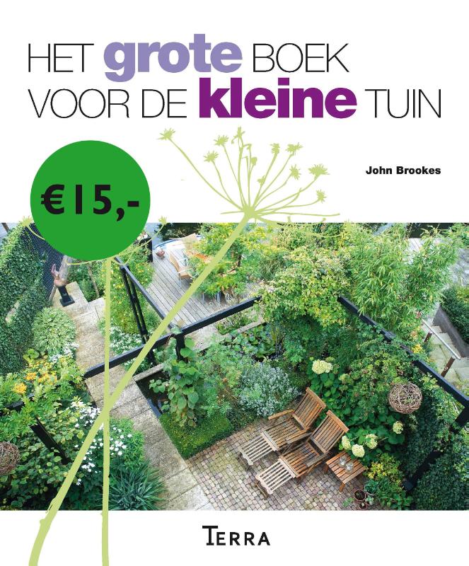 Omslag van Het grote boek voor de kleine tuin