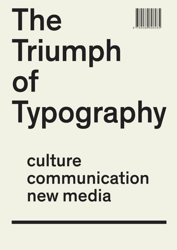 Omslag van The triumph of typography