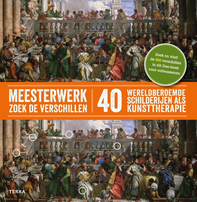 Omslag van Meesterwerk: zoek de verschillen