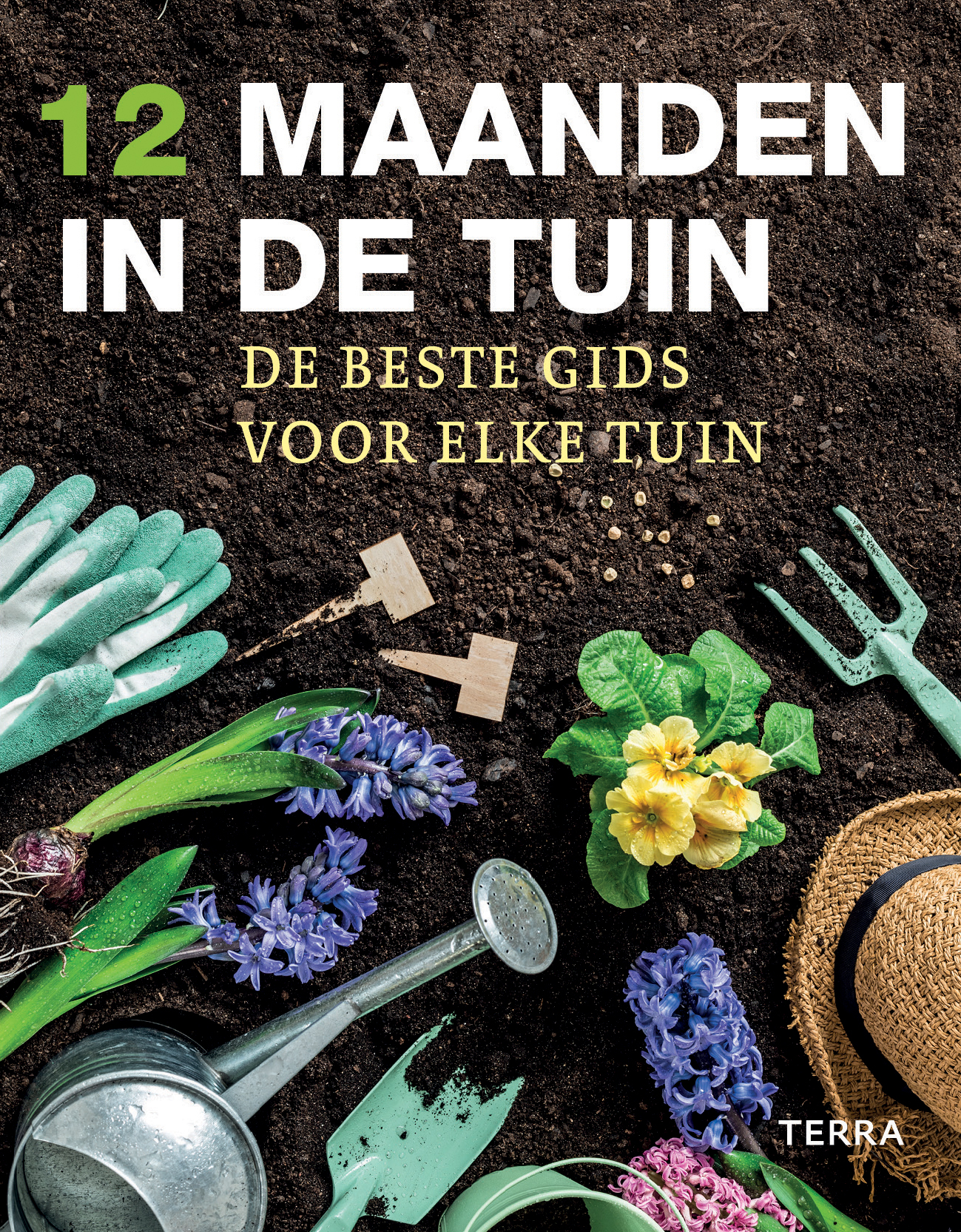 Omslag van 12 maanden in de tuin