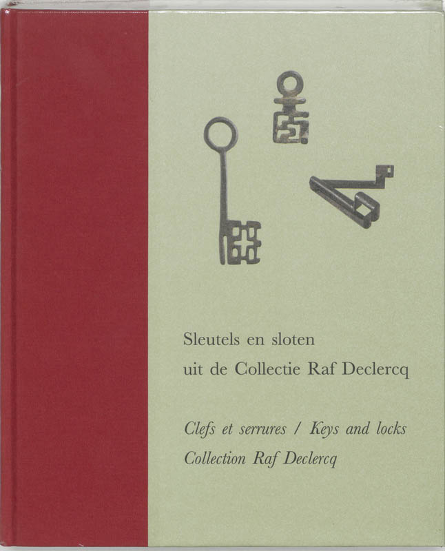 Omslag van Sleutels en sloten uit de Collectie Raf Declercq