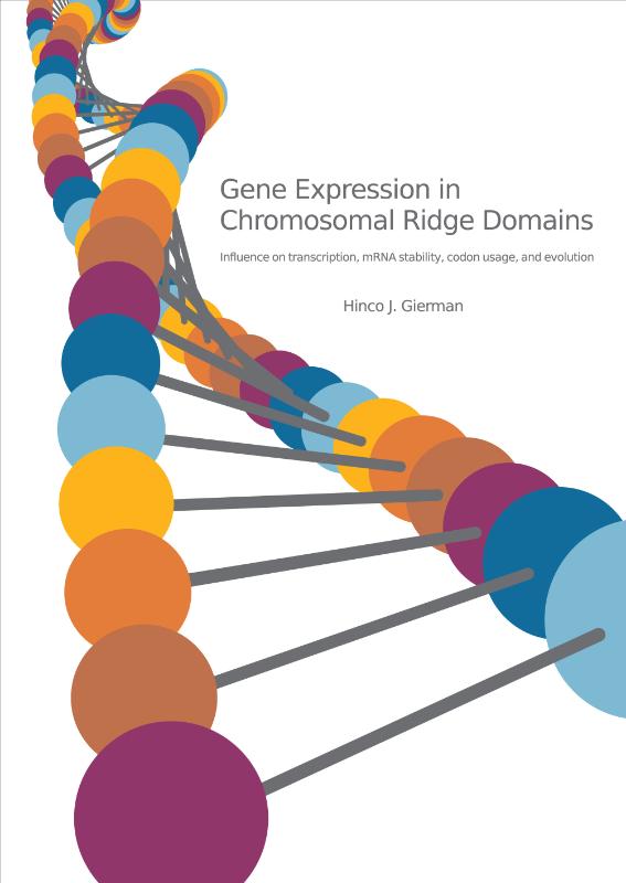 Omslag van Gene Expression in Chromosomal Ridge Domains