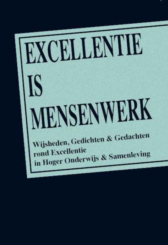 Omslag van Excellentie is mensenwerk