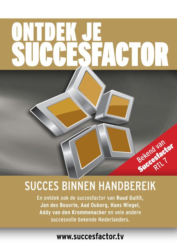 Omslag van Ontdek je succesfactor
