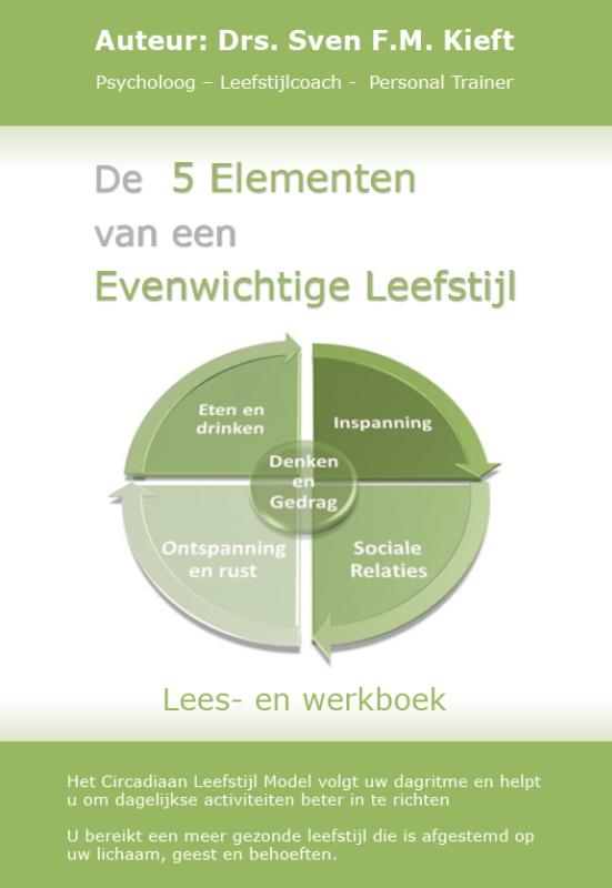 Omslag van De 5 elementen van een evenwichtige leefstijl
