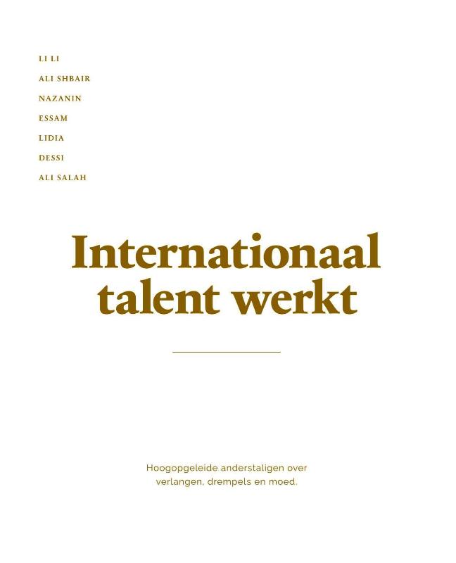 Omslag van Internationaal talent werkt