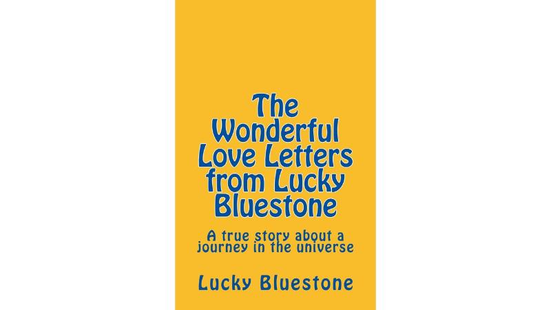 Omslag van The wonderful love letters from Lucky Bluestone