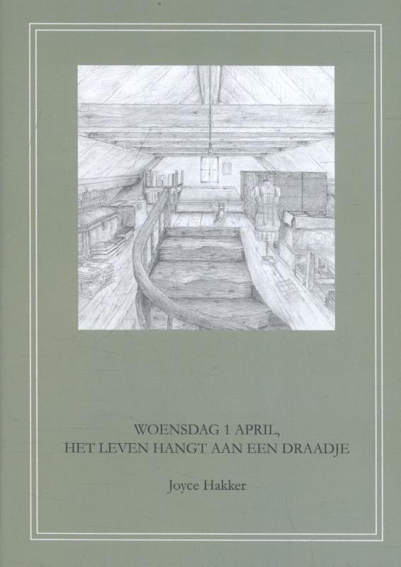 Omslag van Woensdag 1 april, het leven hangt aan een draadje