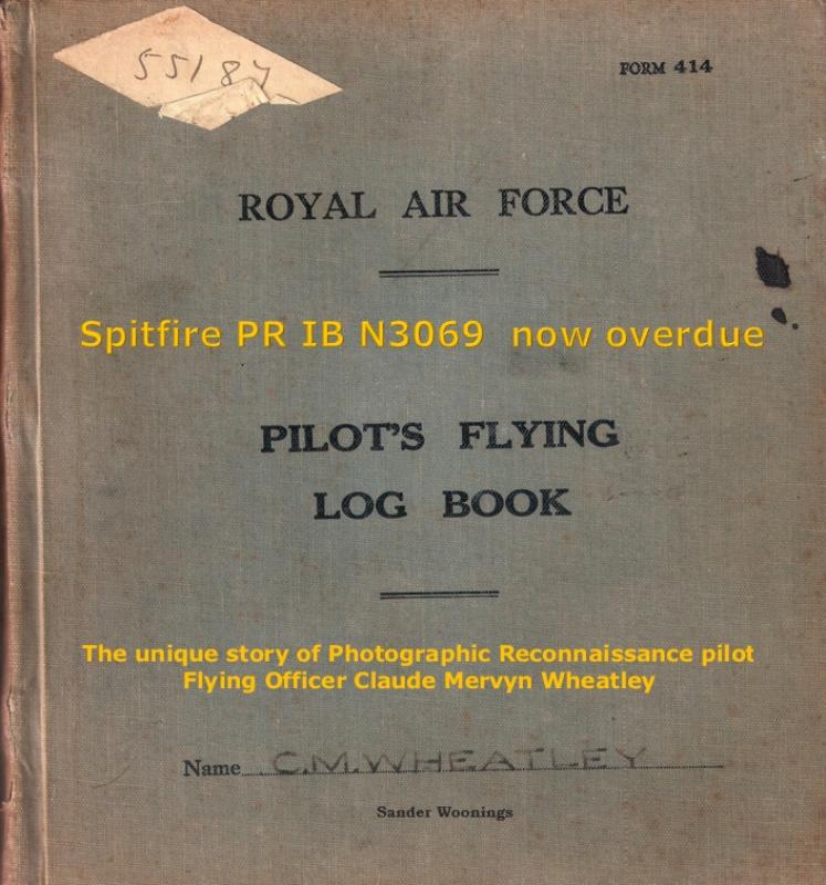 Omslag van Spitfire PR IB N3069 now overdue