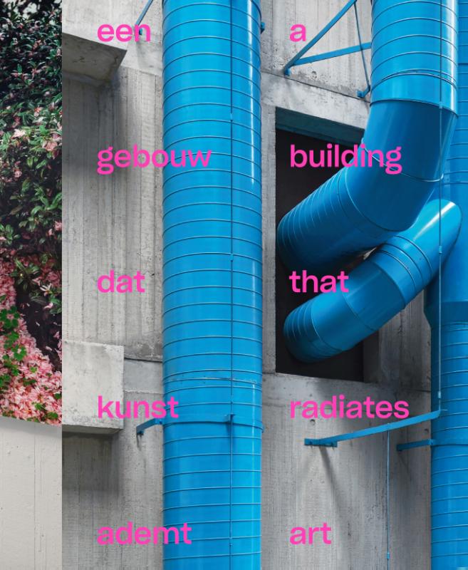 Omslag van Een gebouw dat kunst ademt