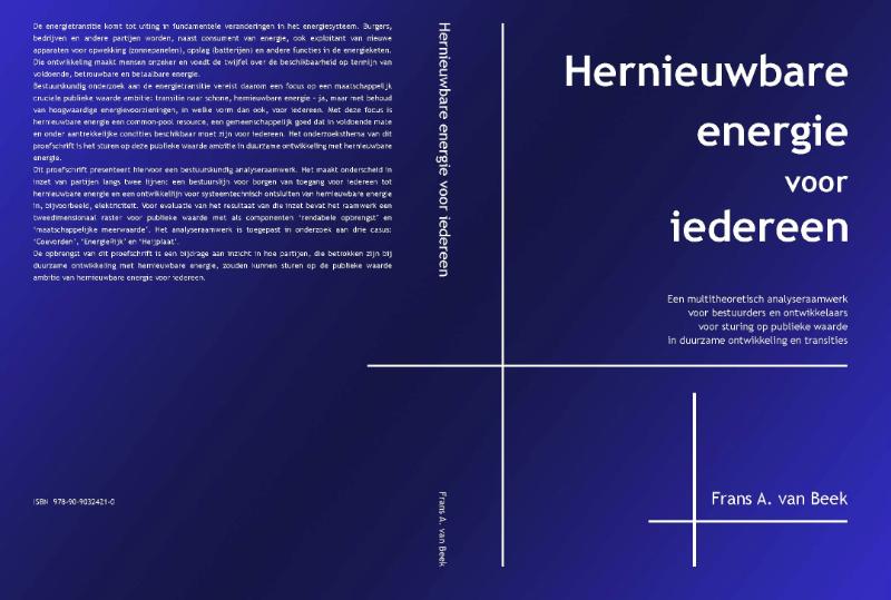 Omslag van Hernieuwbare energie voor iedereen