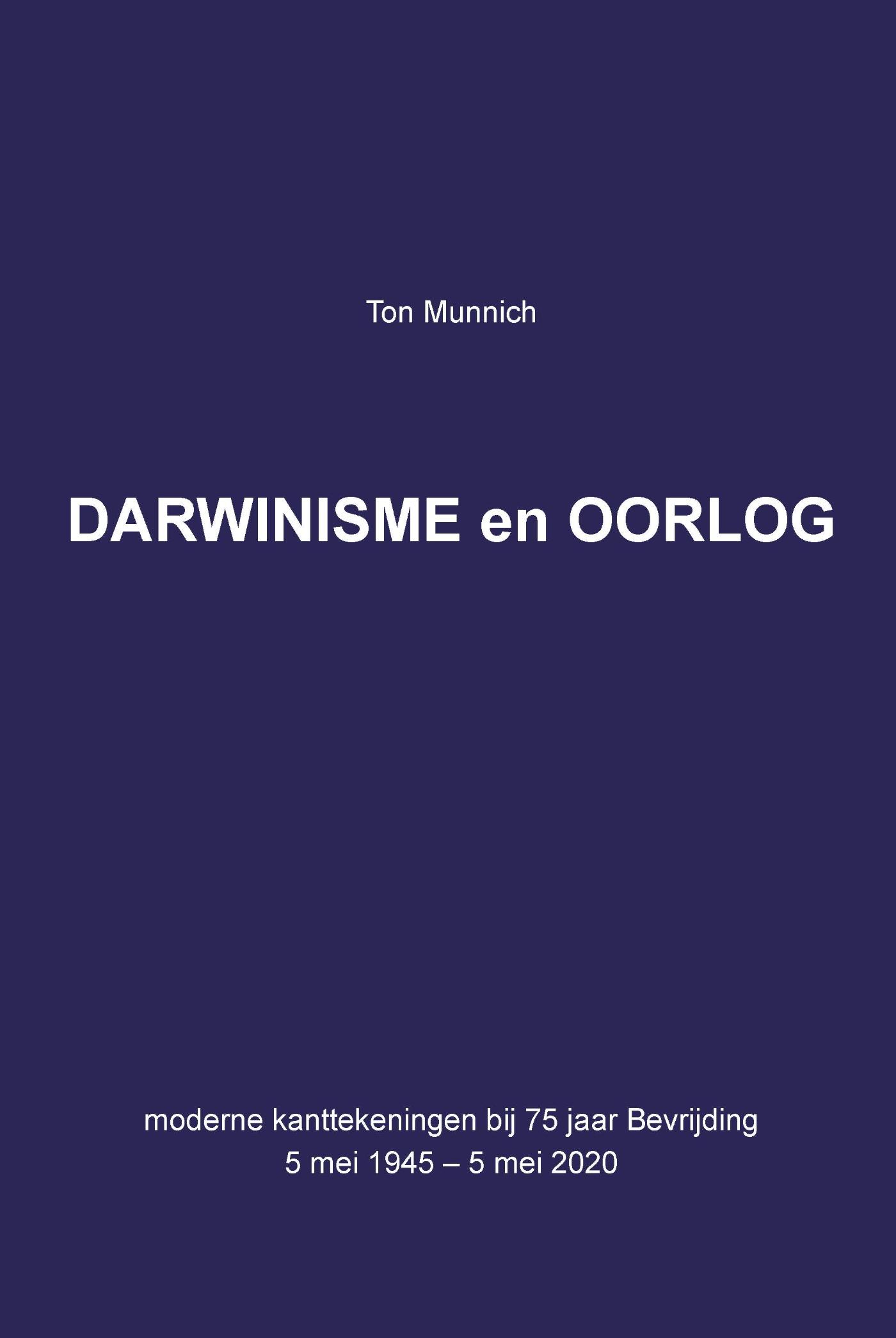 Omslag van Darwinisme en Oorlog