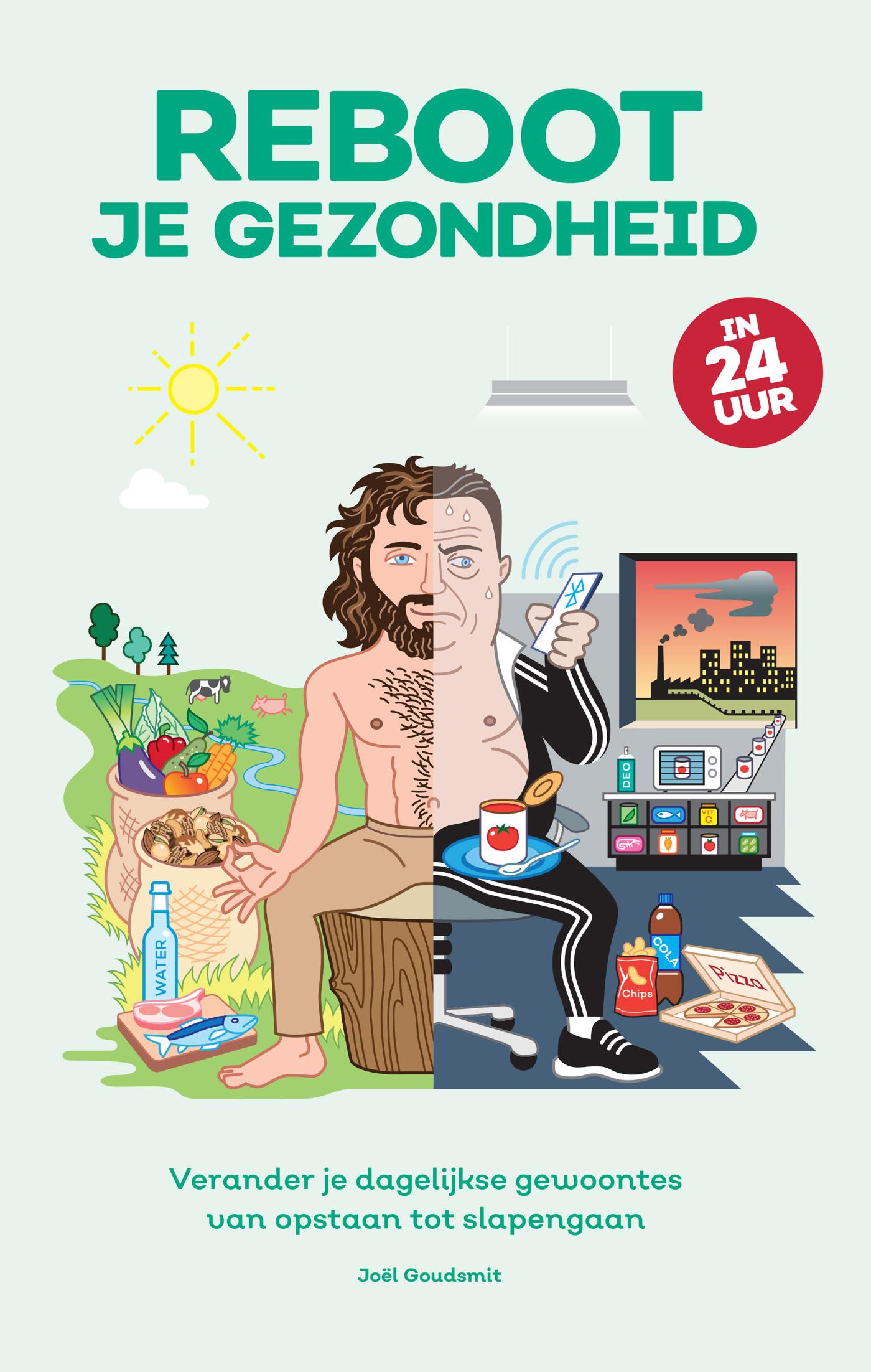 Omslag van Reboot je gezondheid in 24 uur