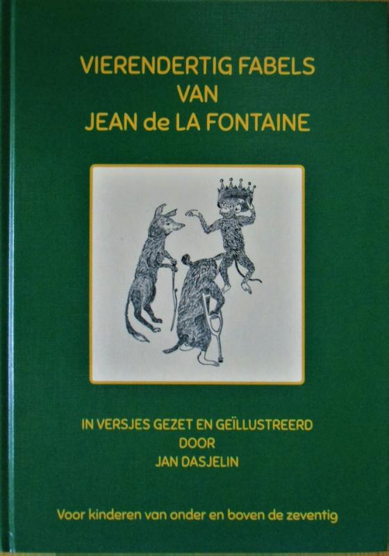 Omslag van VIERENDERTIG FABELS VAN JEAN de LA FONTAINE