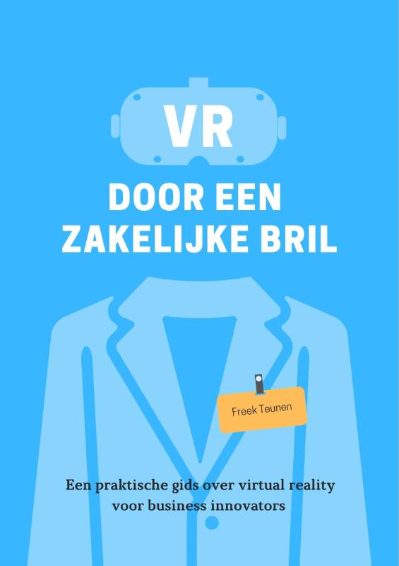 Omslag van VR door een zakelijke bril