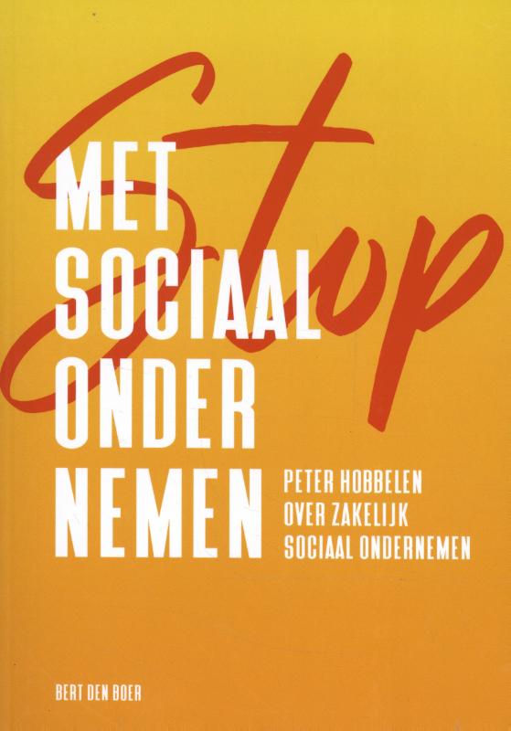Omslag van Stop met sociaal ondernemen