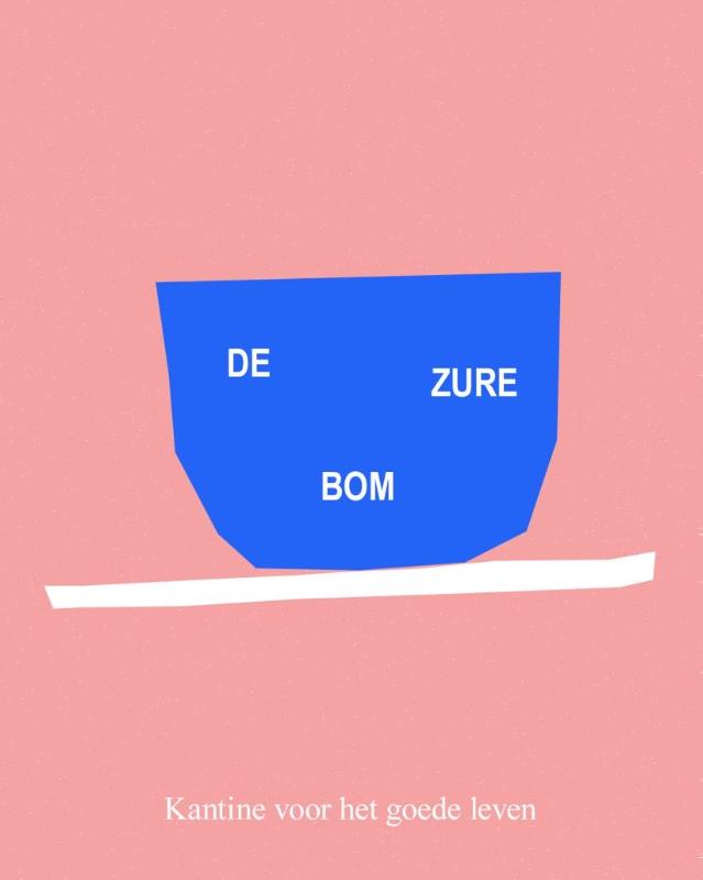 Omslag van Recepten, verhalen en vrienden van De Zure Bom