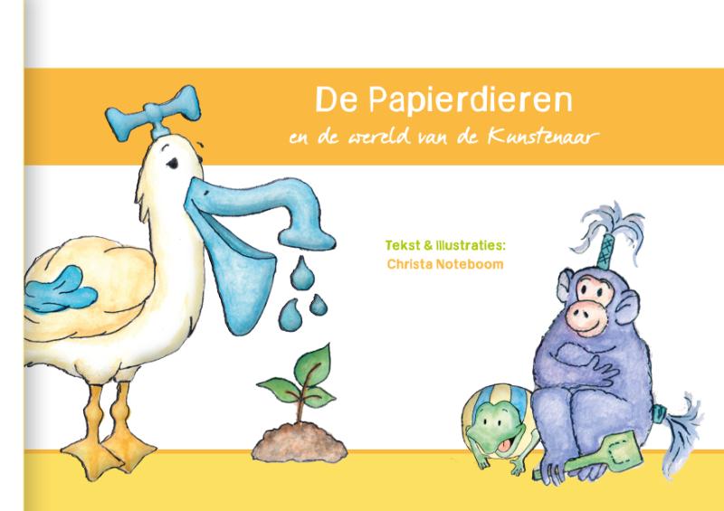 Omslag van De Papierdieren
