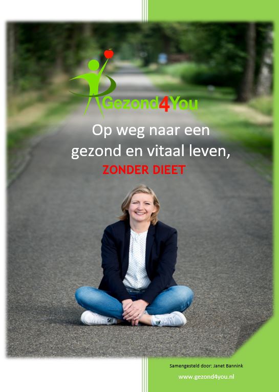 Omslag van Gezond4You Op weg naar een gezond en vitaal leven, ZONDER DIEET