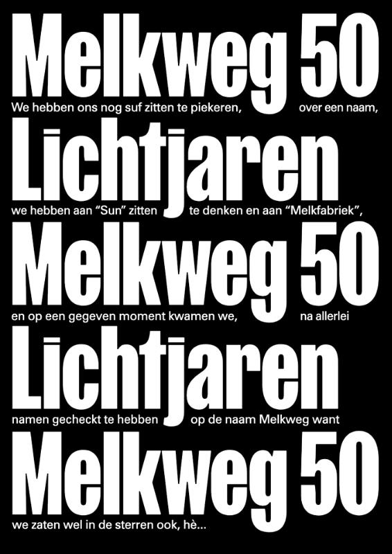 Omslag van Melkweg 50 Lichtjaren