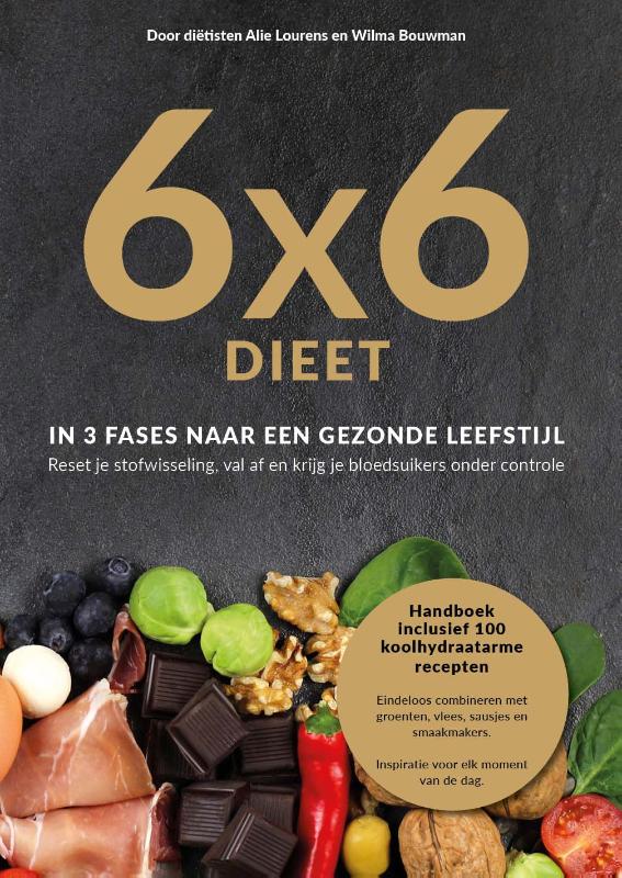Omslag van 6x6 dieet