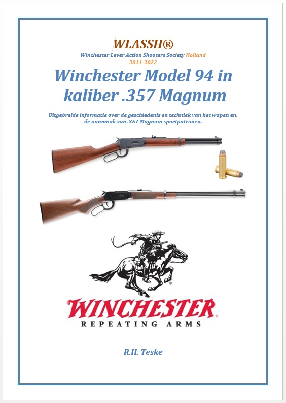 Omslag van Winchester Model 94 in kaliber .357 Magnum