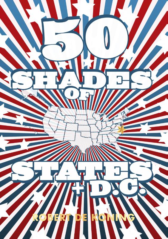 Omslag van Fifty Shades of States + D.C.