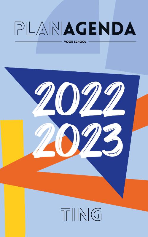 Omslag van TING planagenda 2022 / 2023