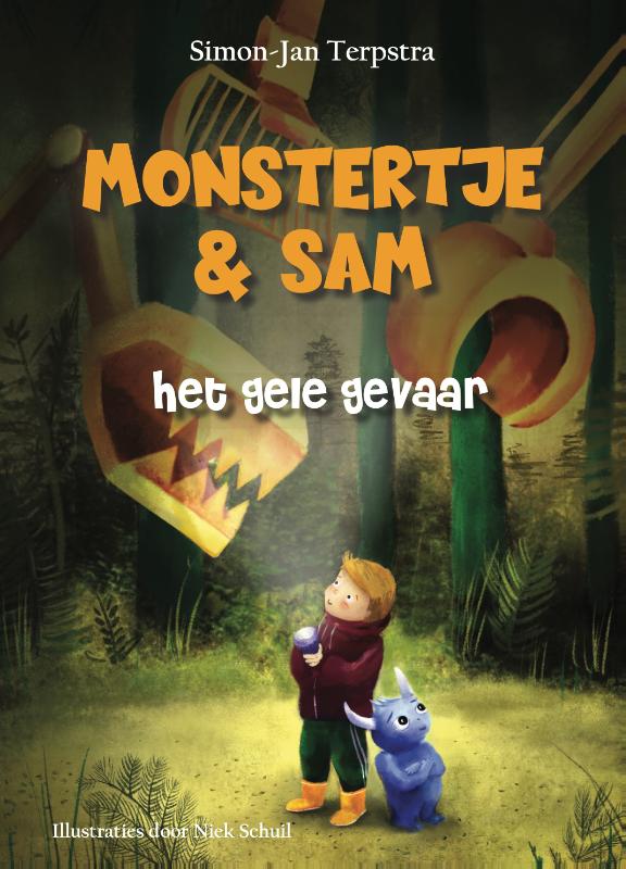 Omslag van Monstertje & Sam, het gele gevaar