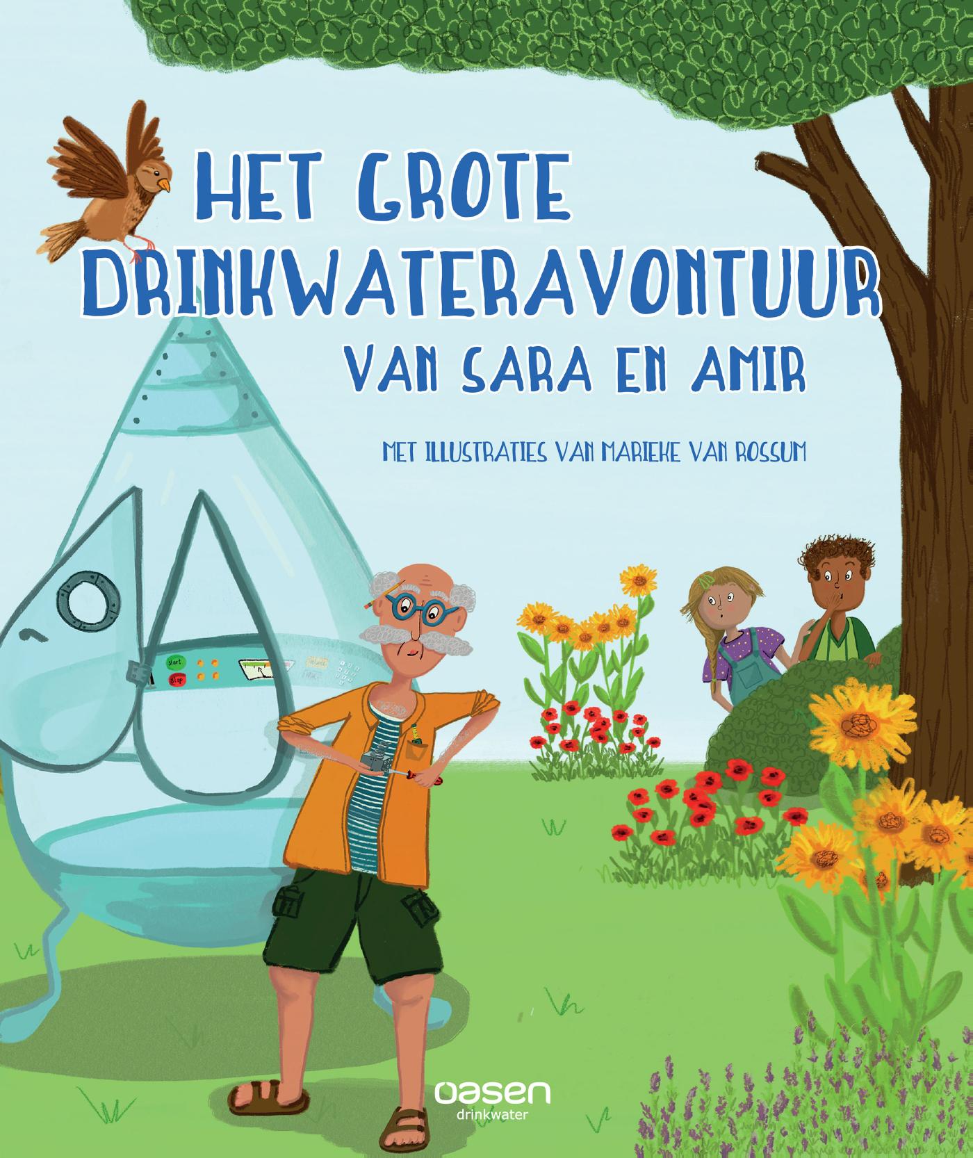 Omslag van Het grote drinkwateravontuur van Sara en Amir