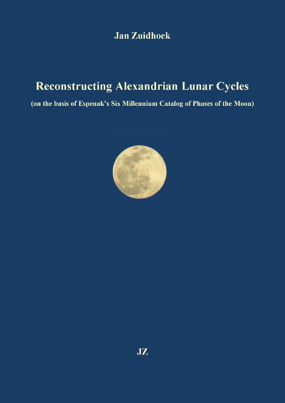 Omslag van Reconstructing Alexandrian Lunar Cycles