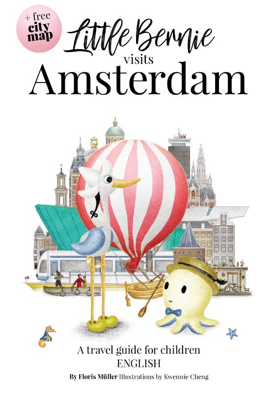 Omslag van Little Bernie visits Amsterdam