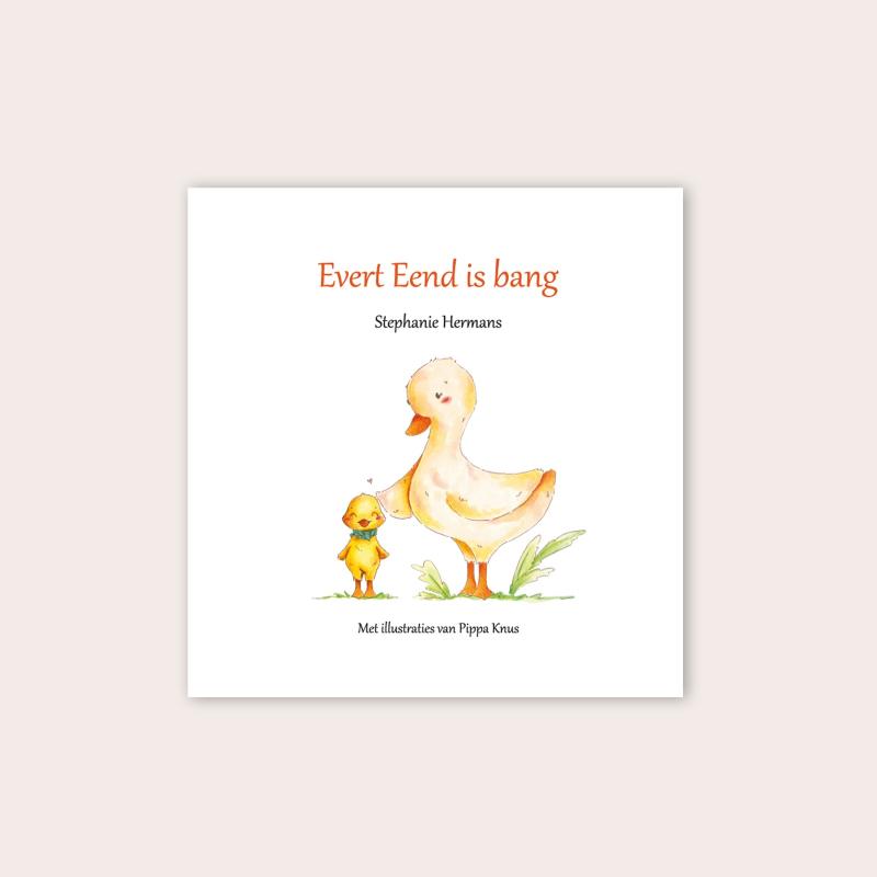 Omslag van Evert Eend is bang